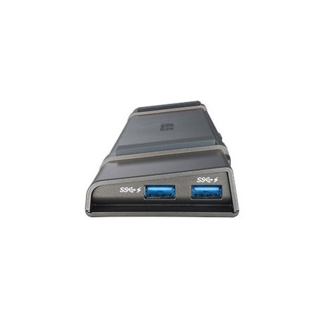 Stacja dokująca Asus USB 3.0 HZ-3B z portem Ethernet LAN (RJ-45), 1 portem USB 3.0 (3.1 Gen 1) typu C, 1 portem HDMI, gwarancją - 7